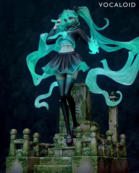 hatsune miku stl|hatsune miku printable.